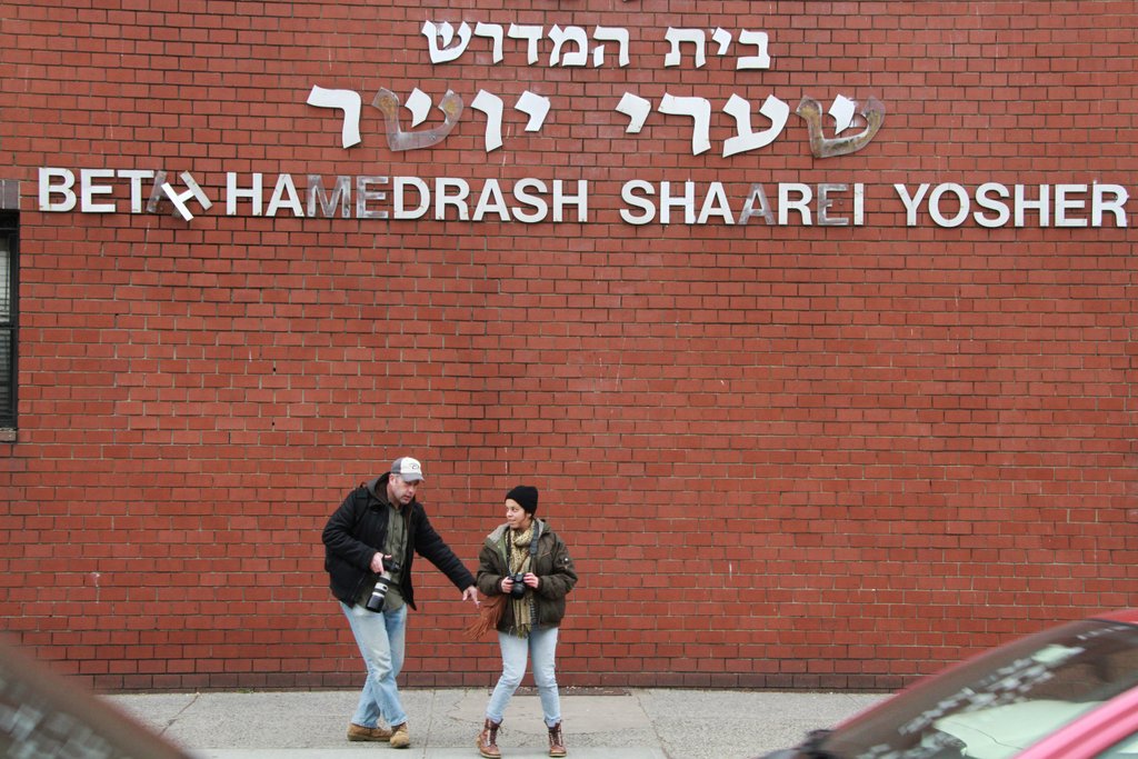 observing-the-observant-mo-gelber-teaching-sara-erenthal-how-to-dance-out-side-of-shul-shooting-me-in-street-GEX_3228.jpg